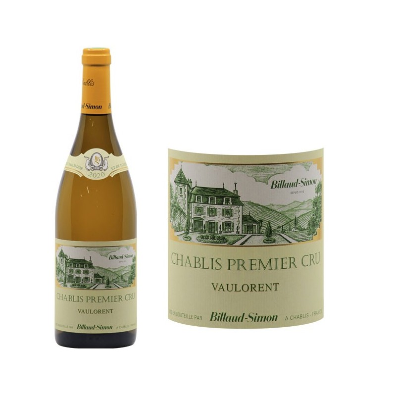 Chablis Er Cru Vaulorent Domaine Billaud Simon Chablisien