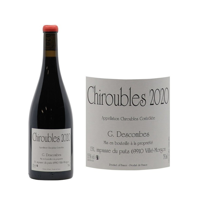 Chiroubles Vieilles Vignes Domaine Georges Descombes Crus Du