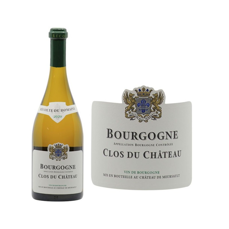 Bourgogne Chardonnay Le Clos Du Ch Teau Ch Teau De Meursault