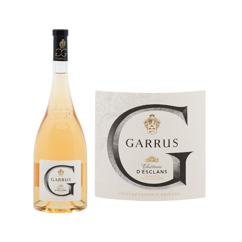 Côtes de Provence Rosé Garrus 2020 Château d Esclans Provence