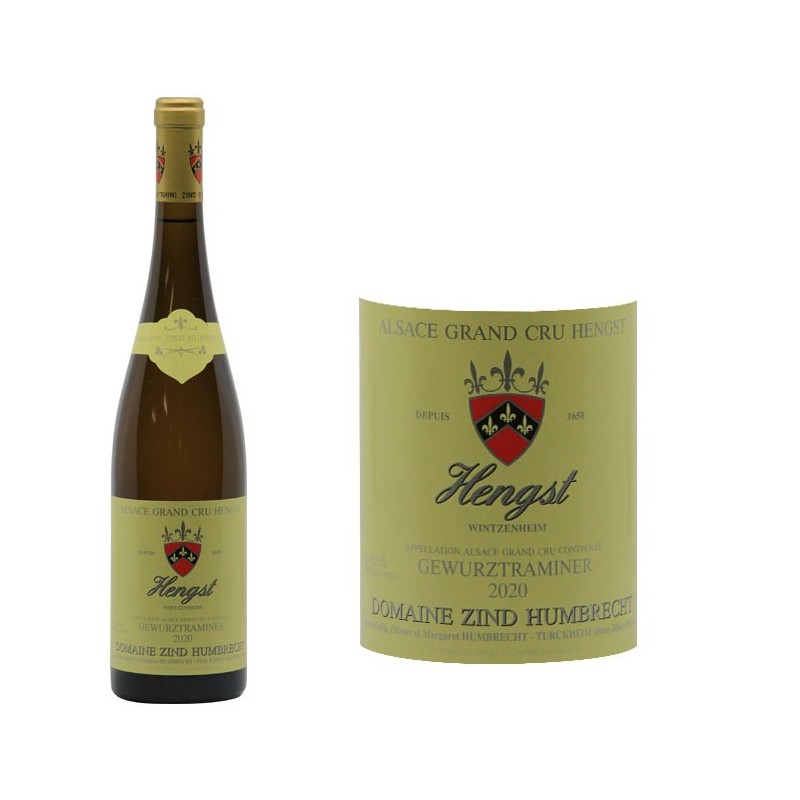 Gewurztraminer Grand Cru Hengst Domaine Zind Humbrecht Alsace