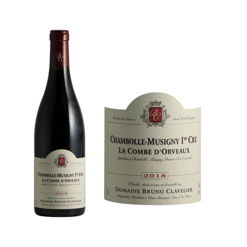 Chambolle Musigny 1er Cru La Combe D Orveau 2018 Domaine Bruno