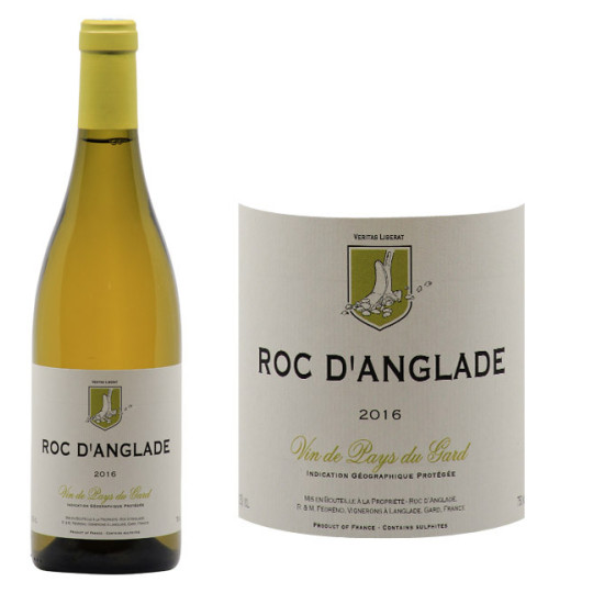 Igp Vin De Pays Du Gard Blanc Roc D Anglade Languedoc Vin