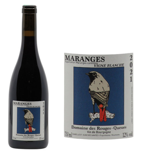 Maranges Rouge Vigne Blanche 2021 Domaine des Rouges Queues Côte de