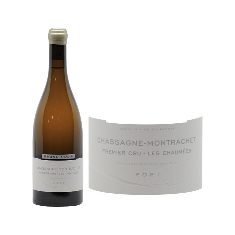 Chassagne Montrachet 1er Cru Les Chaumées 2021 Domaine Bruno Colin