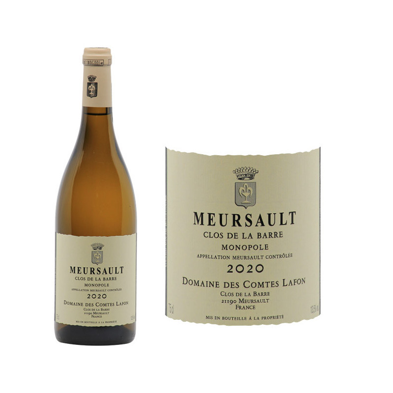 Meursault Clos de la Barre 2020 Domaine des Comtes Lafon Côte de