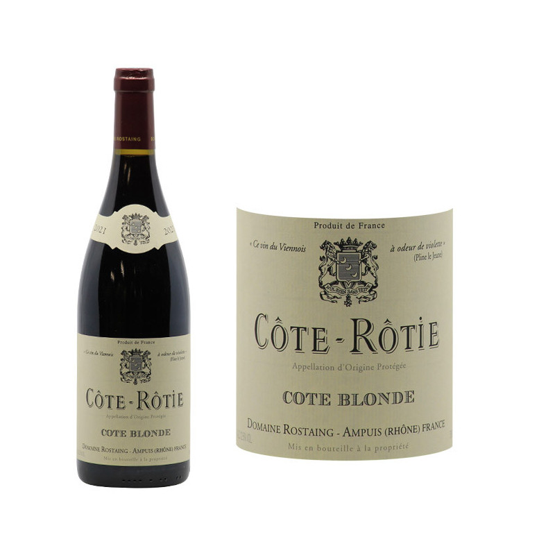 C Te R Tie C Te Blonde Domaine Rostaing Rh Ne Septentrional