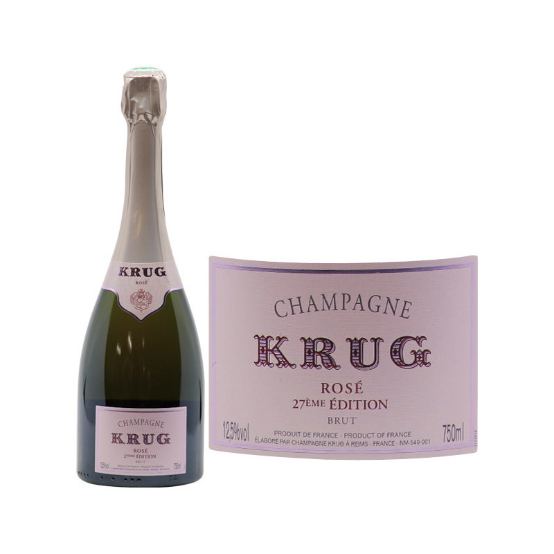 Krug Rosé 27ème Edition Champagne Krug Vin Rosé Grands Bourgognes