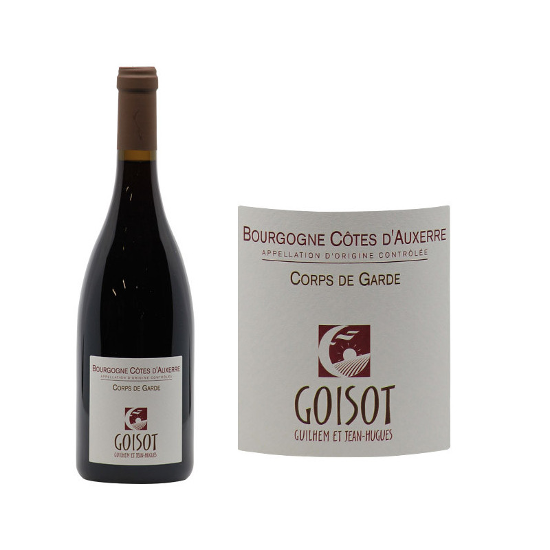 Bourgogne Côtes d Auxerre Rouge Corps de Garde 2021 Domaine Goisot