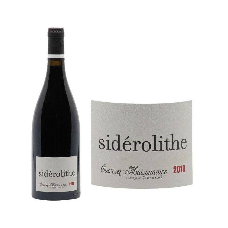 Vin de France Rouge "Siderolithe"