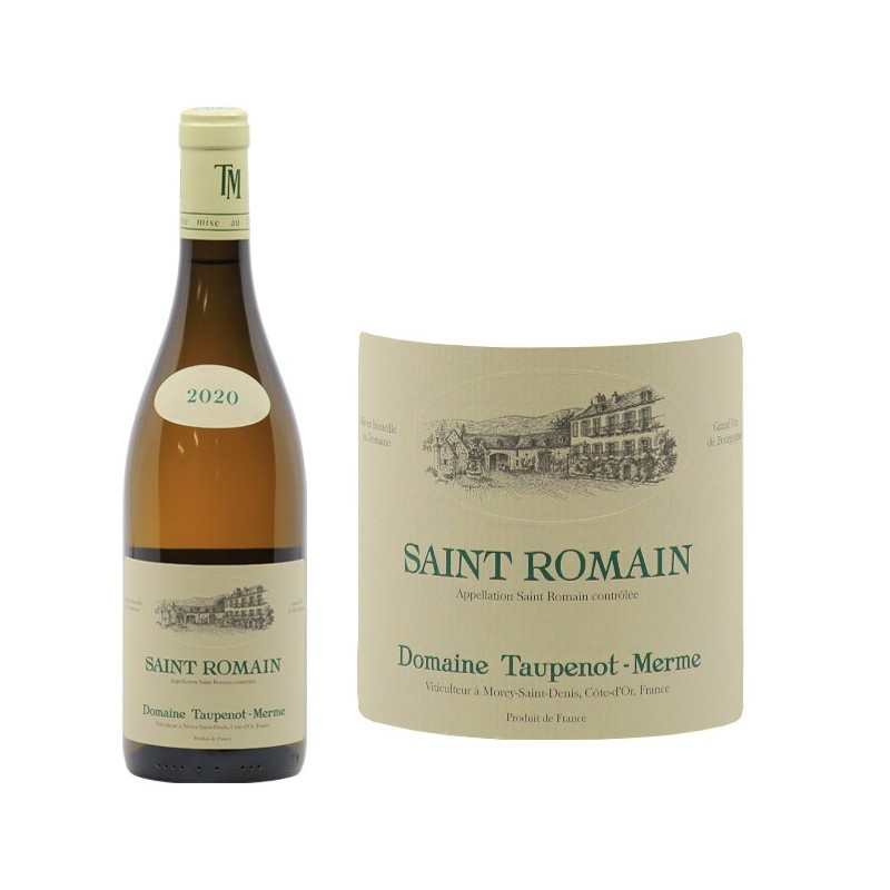 Saint Romain Blanc Domaine Taupenot Merme C Te De Beaune Vin Blanc Grands Bourgognes