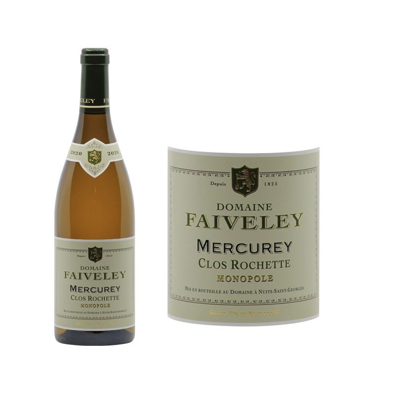 Mercurey Blanc Clos Rochette 'monopole' 2020 - Domaine Faiveley - Côte 