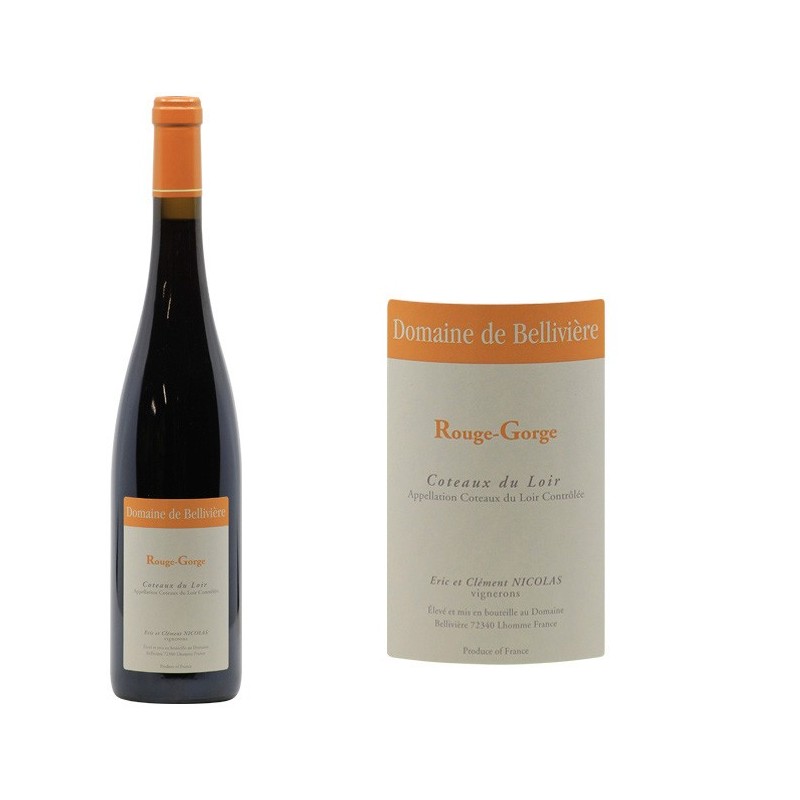 Côteaux du Loir "Rouge-Gorge"