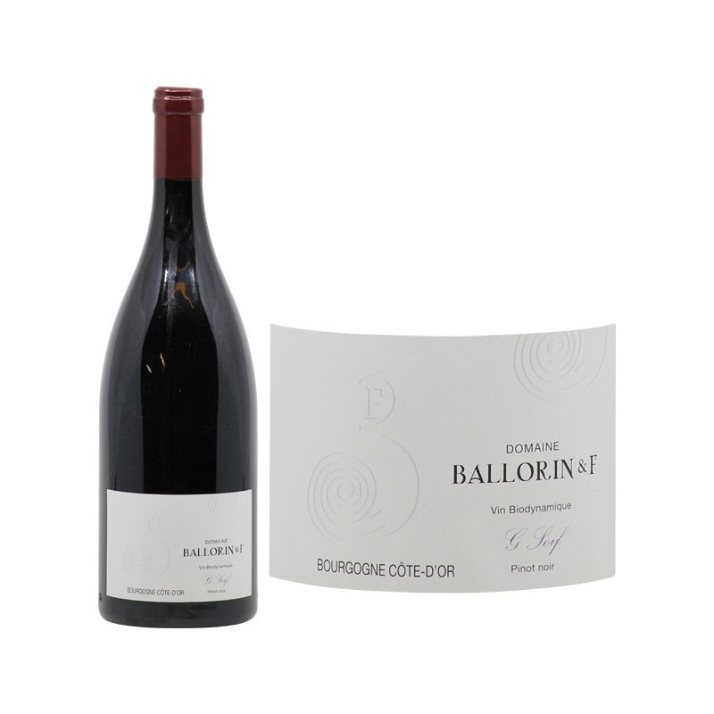 Bourgogne Pinot Noir "G Soif"