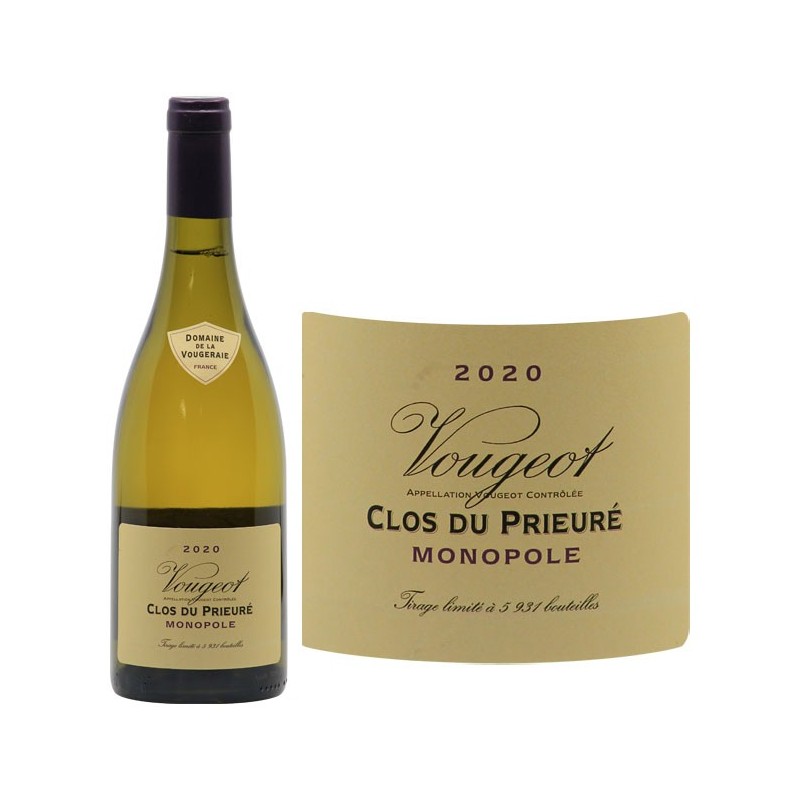 Vougeot Blanc "Clos du Prieuré" 'Monopole'
