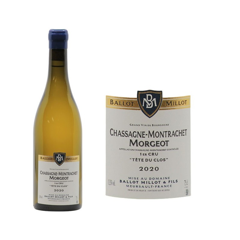 Chassagne-Montrachet 1er Cru Morgeot "Tête de Clos"