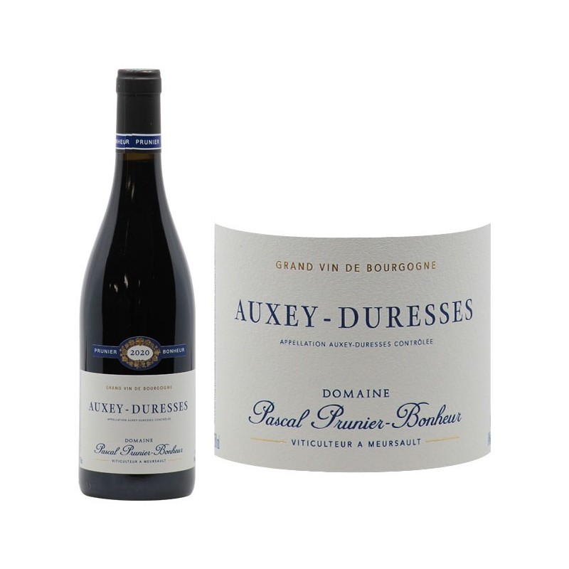 Auxey-Duresses Rouge 2020 - Pascal Prunier-Bonheur - Côte De Beaune ...