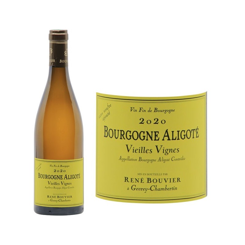 Bourgogne Aligoté 'Vieilles Vignes' Sans Soufre 2020 - Domaine René ...