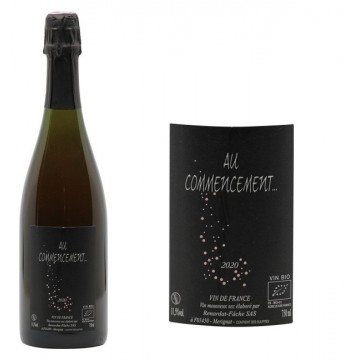 Vin de France mousseux "Au commencement" Méthode Ancestrale sur lie