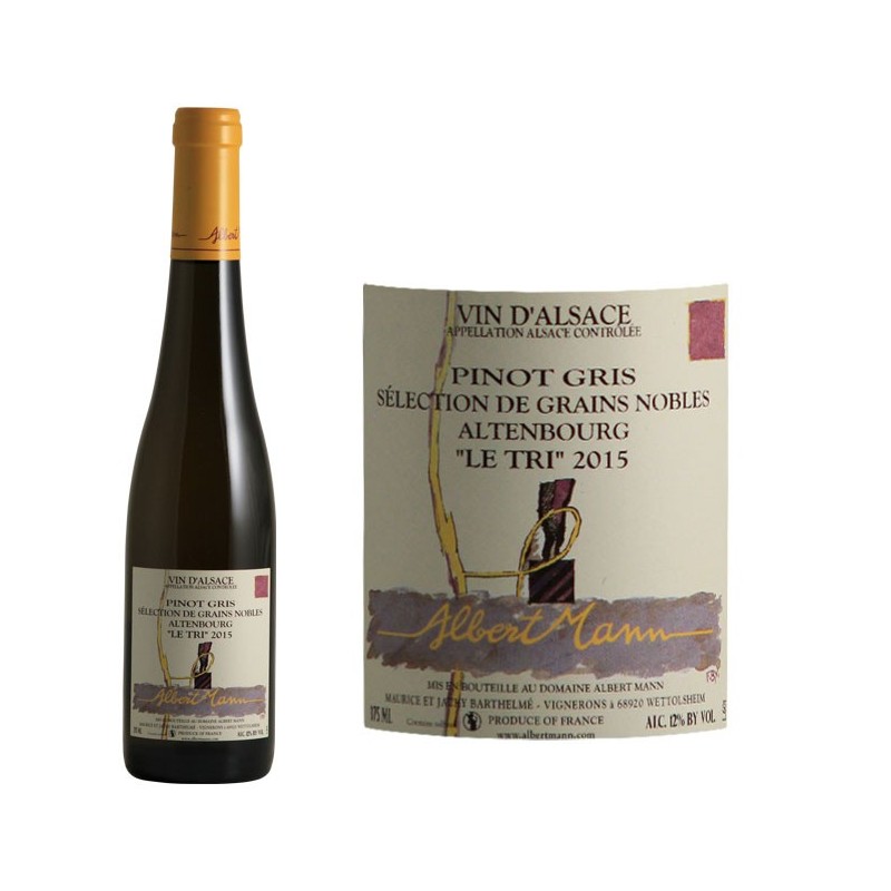 Pinot Gris Altenbourg "Le Tri" Sélection de Grains Nobles