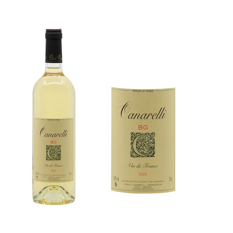 Vin de France Blanc "Bianco Gentile"