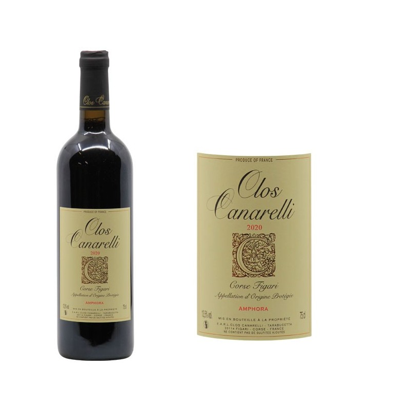 Vin de Corse Figari Rouge "Amphora"