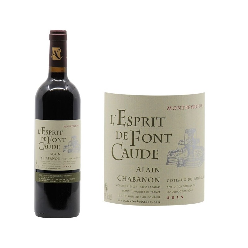 Côteaux du Languedoc Montpeyroux "L'Esprit de Font Caude"