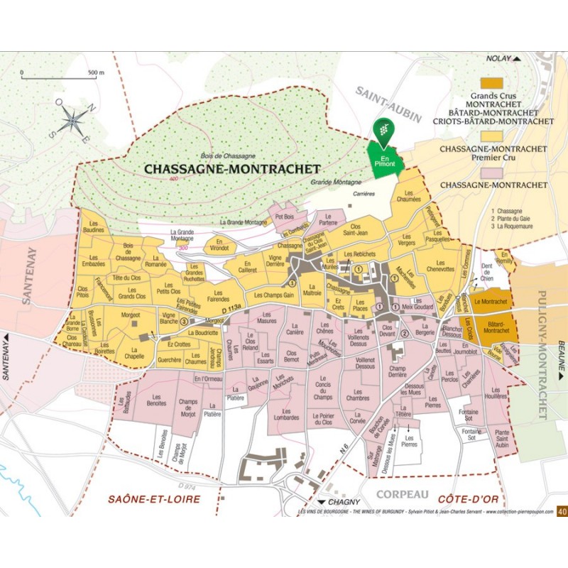 Chassagne-Montrachet Blanc En Pimont 2020 - Au Pied du Mont Chauve ...