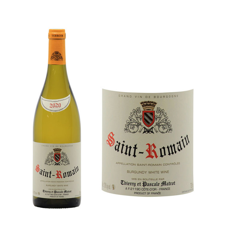 Saint Romain Blanc Domaine Matrot C Te De Beaune Vin Blanc Grands Bourgognes