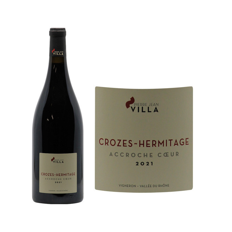 Wine Pierre Jean Villa Crozes Hermitage Accroche Coeur 2019 on