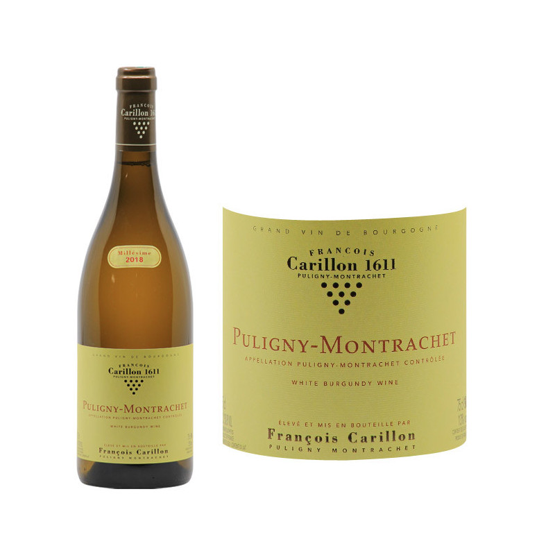 Puligny-Montrachet 2018 - Domaine François Carillon - Côte De Beaune ...