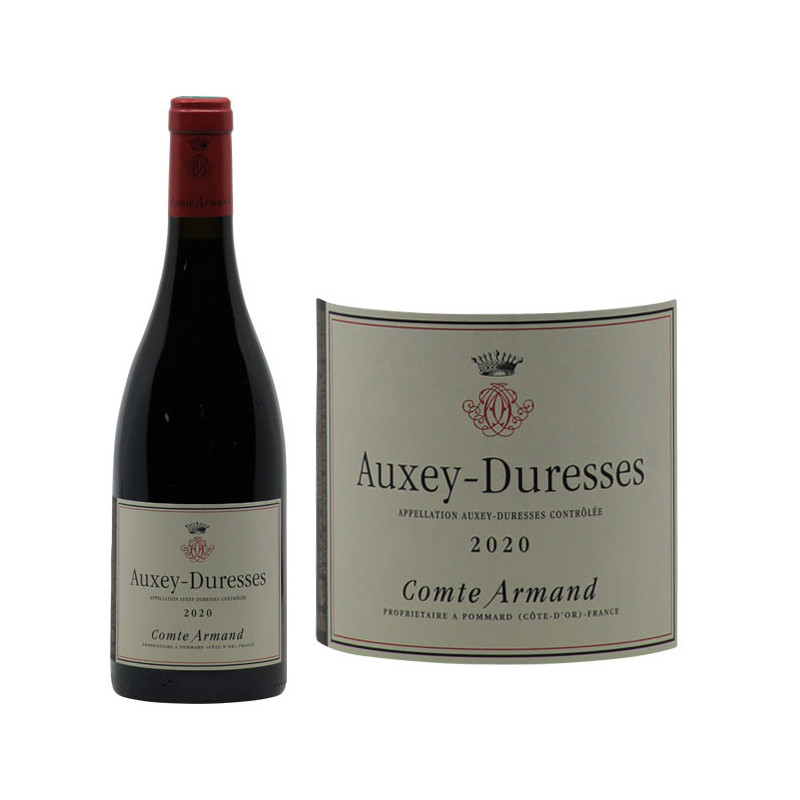 Auxey-Duresses Rouge 2020 - Domaine Comte Armand - Côte De Beaune - Vin ...