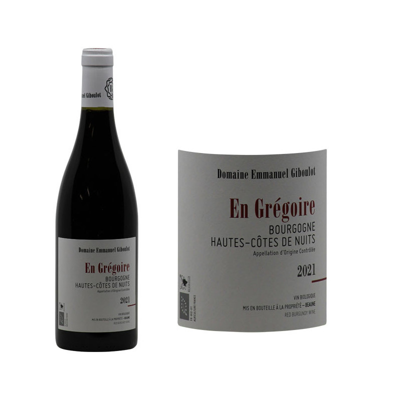 Bourgogne Hautes-Côtes de Nuits "En Grégoire"