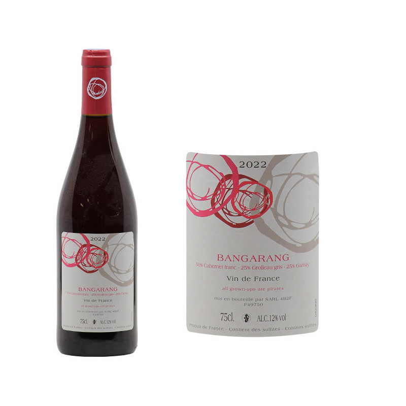 Vin de France Rouge "Bangarang"