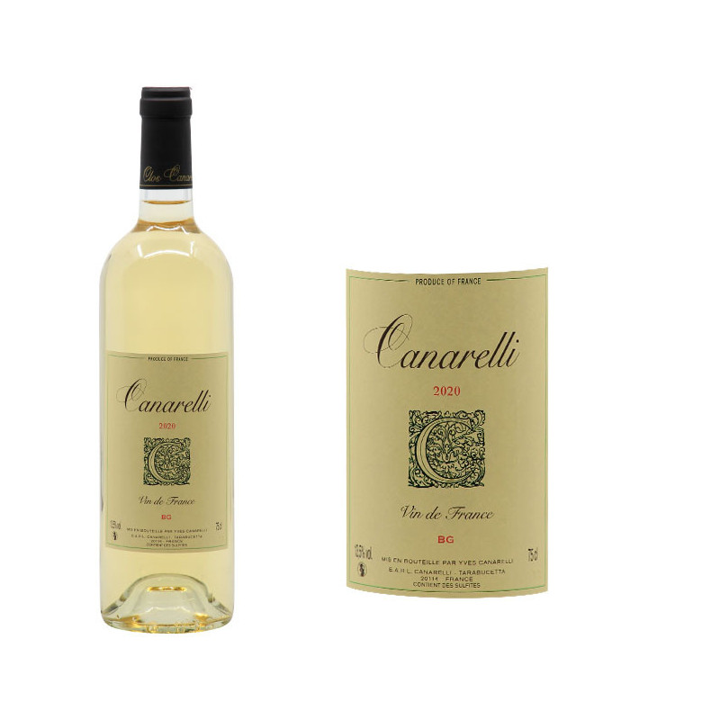 Vin de France Blanc "Bianco Gentile"