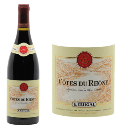 E. Guigal 2020 Côtes-du-Rhône - Vin rouge de la Vallée du Rhône