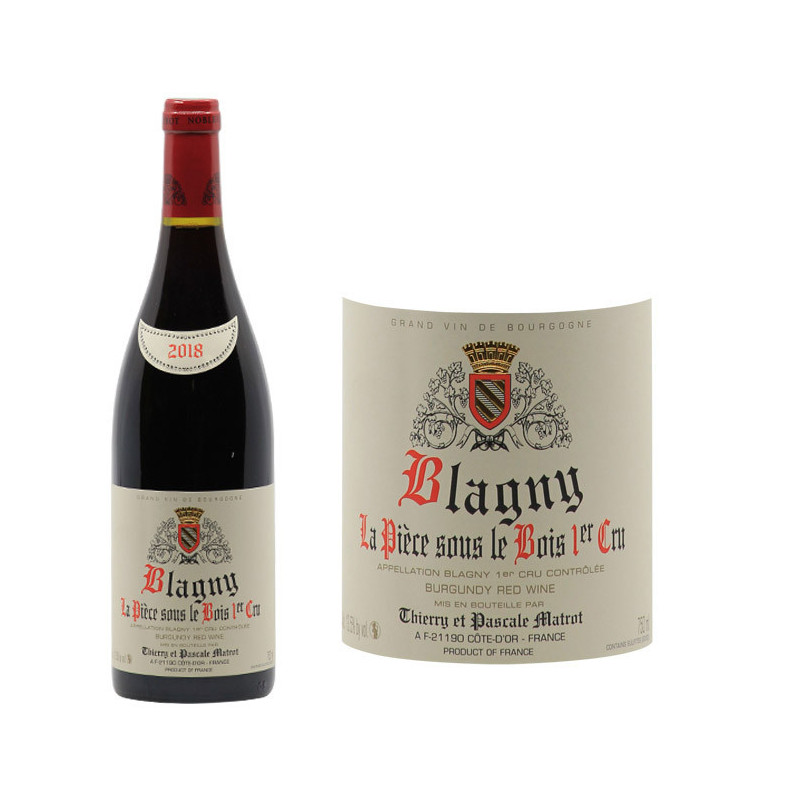 Blagny 1er Cru La Pièce Sous le Bois 2018 - Domaine Matrot - Côte  
