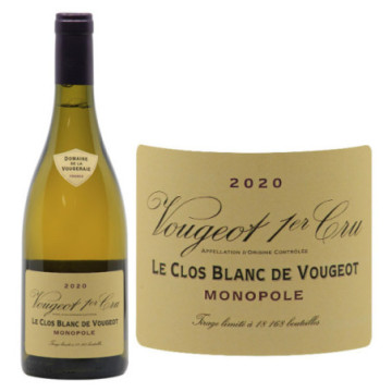 Vougeot 1er Cru Blanc Le Clos Blanc 'Monopole'