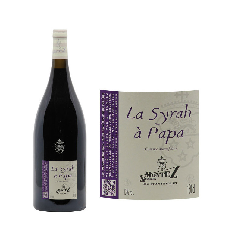 Vin de France Syrah "La Syrah à Papa"