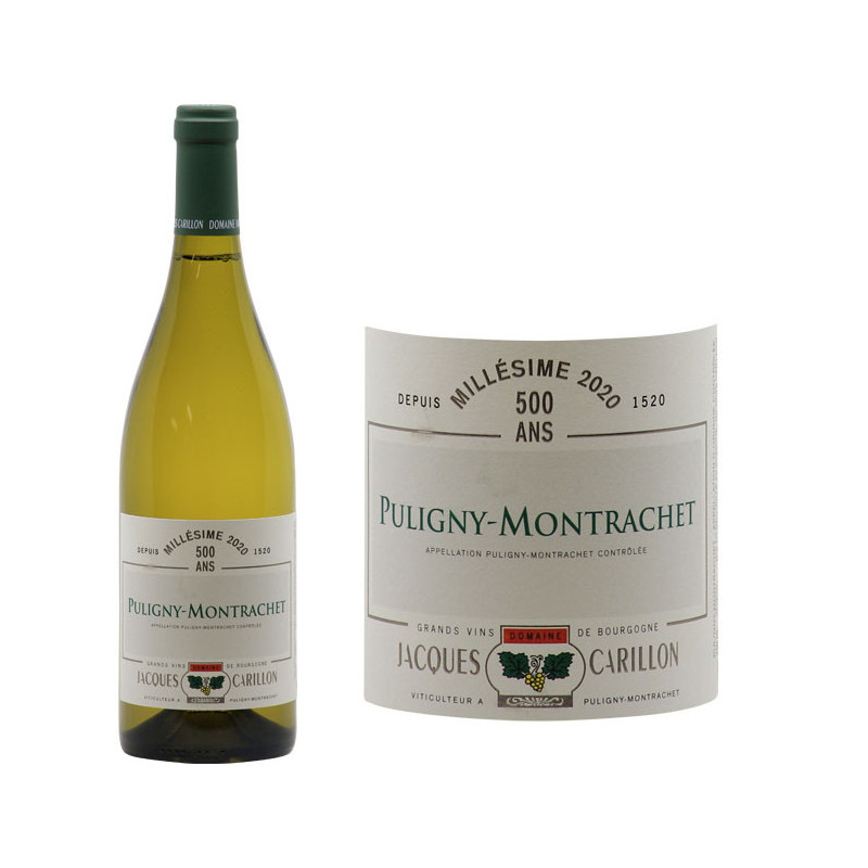 Puligny-Montrachet 2020 - Domaine Jacques Carillon - Côte De Beaune ...