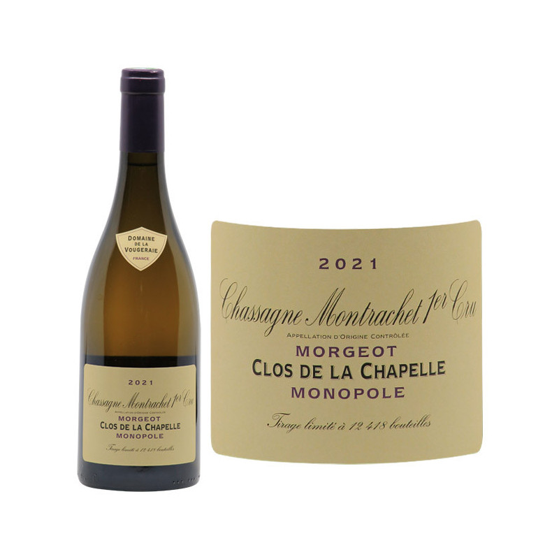 Chassagne-Montrachet 1er Cru Blanc Morgeot "Clos de la Chapelle"