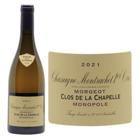 Chassagne-Montrachet 1er Cru Blanc Morgeot 