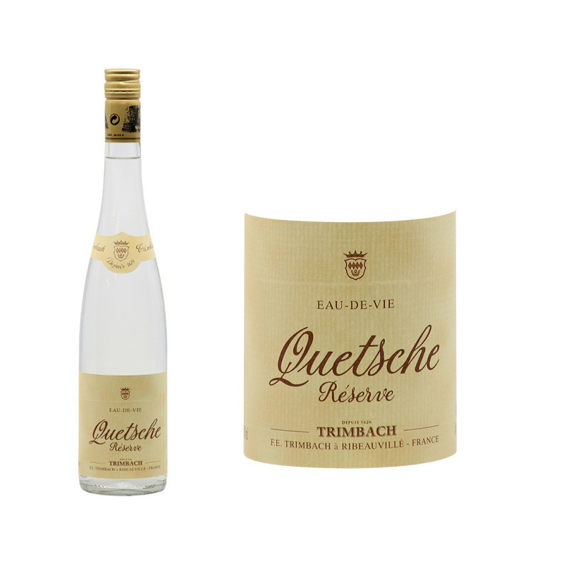 Eau de Vie de Quetsche 'Réserve'
