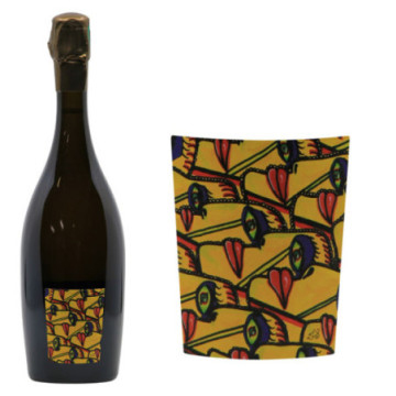 Stroebel Brut Nature Logos Blanc Les Hazardes