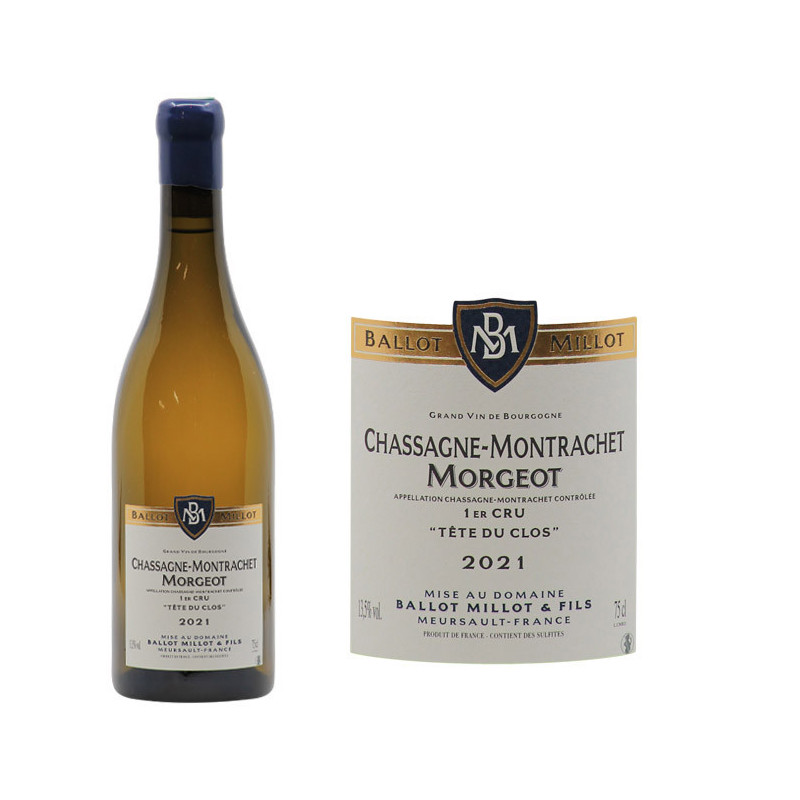 Chassagne-Montrachet 1er Cru Blanc Morgeot "Tête de Clos"