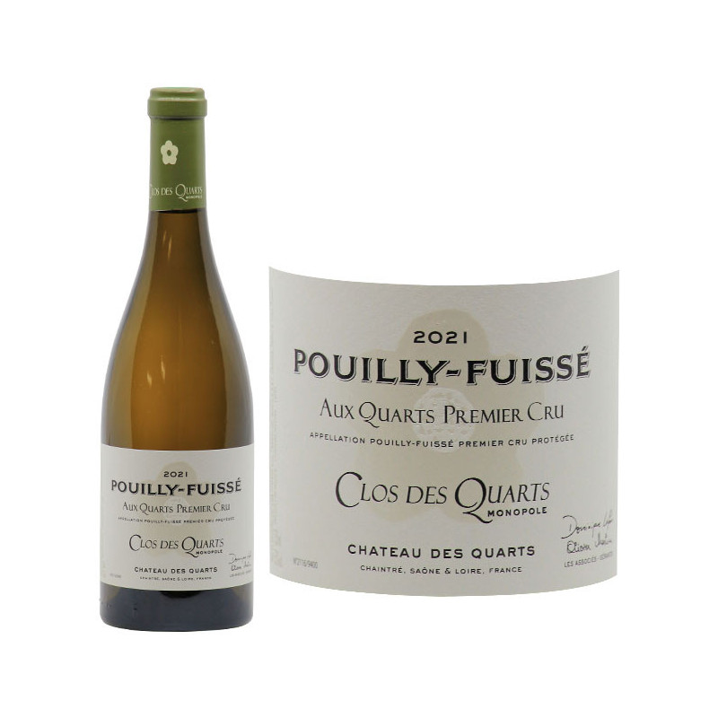 Pouilly-Fuissé 1er Cru Aux Quarts Monopole 2021 - Château Des Quarts ...