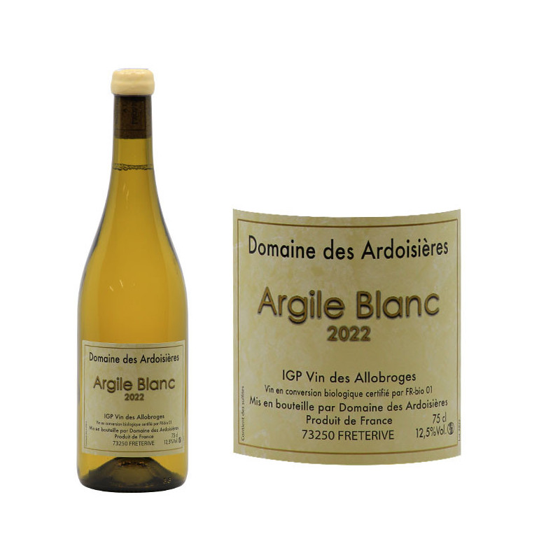 IGP Vin des Allobroges Blanc "Argile"