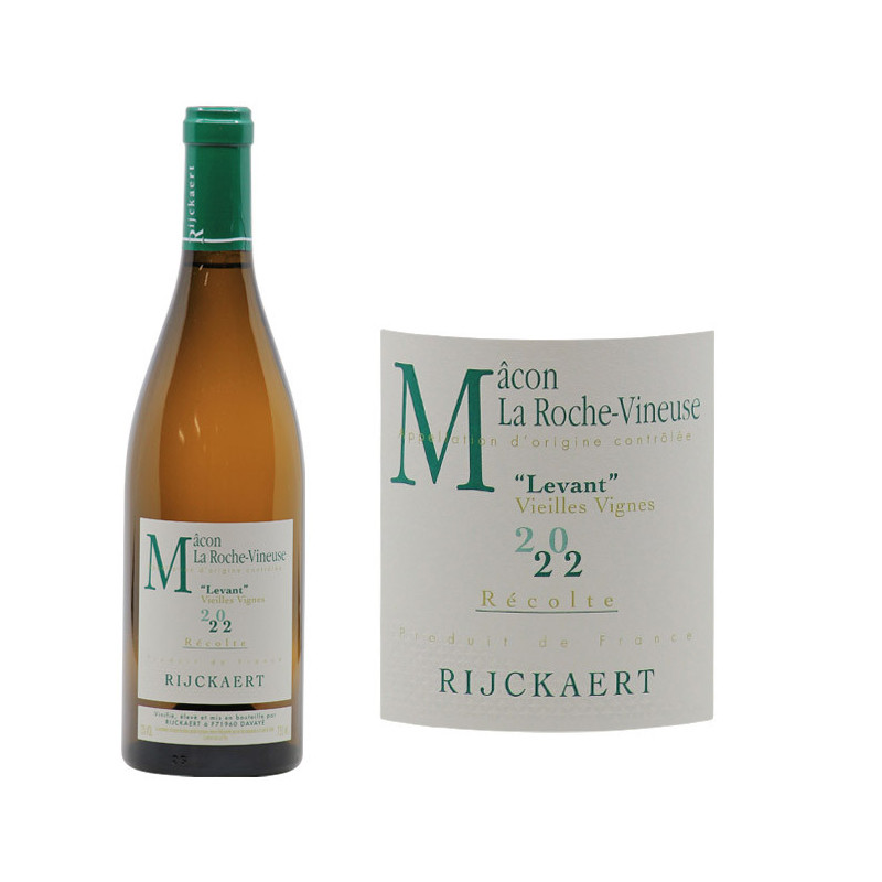 Mâcon La Roche Vineuse Blanc "Levant" Vieilles Vignes