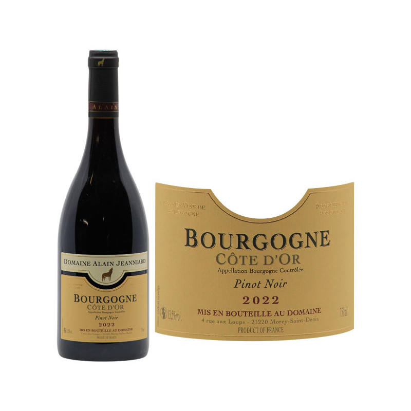 Bourgogne Côte d'Or Pinot Noir