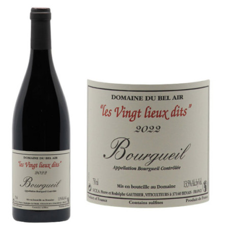 Bourgueil "Cuvée Les Vingt Lieux Dits"